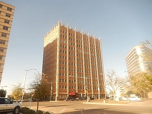 The Petroleum Building in downtown Midland, Texas